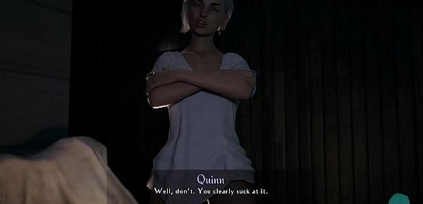  Anal sex with Quinn • Being a DIK gameplay